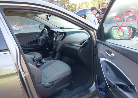 2018 Hyundai Santa Fe Sport 2.4L from USA, damaged, VIN 5NMZUDLB6JH053318